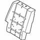 Ford DB5Z-7866800-A Seat Back Pad, Rear Passenger Side Ford DB5Z-7866800-A Seat Back Pad, Rear Passenger Side