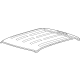 Ford NZ6Z-6050202-A Roof Panel