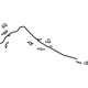 Ford SL1Z-17A605-G HOSE - WINDSHIELD WASHER