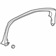 Ford AE9Z-7451753-AB Upper Molding, Driver Side Ford AE9Z-7451753-AB Upper Molding, Driver Side