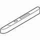 Ford 5L7Z-7827619-AAA Armrest Pad, Camel, Driver Side