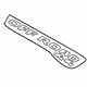 Ford 2L3Z-8425622-AAA Decal, Silver, Rear Ford 2L3Z-8425622-AAA Decal, Silver, Rear