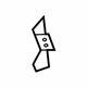 Ford BR3Z-8310-D Air Deflector, Front Passenger Side Ford BR3Z-8310-D Air Deflector, Front Passenger Side