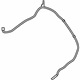 Ford FB5Z-17A605-D Connector Hose, Rear Ford FB5Z-17A605-D Connector Hose, Rear