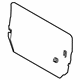 Ford KT1Z-1760579-BA Seat Back Panel, Center Driver Side Ford KT1Z-1760579-BA Seat Back Panel, Center Driver Side