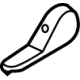 Ford CK4Z-9961198-AB Adjust Handle, Front Passenger Side Ford CK4Z-9961198-AB Adjust Handle, Front Passenger Side