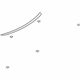 Ford FR3Z-6344210-BA Spoiler, Rear Ford FR3Z-6344210-BA Spoiler, Rear