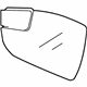 Ford F1EZ-17K707-A Mirror Glass, Passenger Side