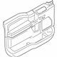 Ford HC3Z-2823942-BA Door Trim Panel, Gray, Front Inner Passenger Side