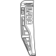 Ford PC3Z-16720-BM Nameplate, Passenger Side Ford PC3Z-16720-BM Nameplate, Passenger Side