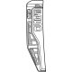 Ford PC3Z-16720-BA Nameplate, Driver Side Ford PC3Z-16720-BA Nameplate, Driver Side