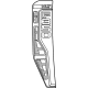 Ford PC3Z-16720-BL Nameplate, Passenger Side Ford PC3Z-16720-BL Nameplate, Passenger Side