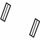 Ford GL1Z-7863388-FB Cover, Rear Upper Ford GL1Z-7863388-FB Cover, Rear Upper