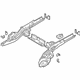 Ford G1FZ-5810124-A Rear Rail Assembly, Passenger Side Ford G1FZ-5810124-A Rear Rail Assembly, Passenger Side