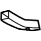Ford MB3Z-5F077-A Front Bracket, Driver Side Ford MB3Z-5F077-A Front Bracket, Driver Side