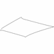 Ford 8L3Z-1820000-A Stripe Tape, Silver, Front