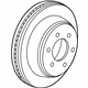 Ford FL3Z-2C026-E Rotor, Rear