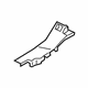Ford DT1Z-1713228-CG Rear Sill Plate, Gray, Passenger Side