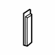 Ford FL3Z-1529144-A Lower Molding Shim