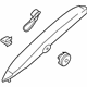 Ford FR3Z-6303598-AB Windshield Pillar Trim, Passenger Side Ford FR3Z-6303598-AB Windshield Pillar Trim, Passenger Side