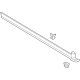 Ford CJ5Z-7810177-AB Rocker Molding, Driver Side