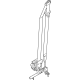 Ford MB3Z-26611B08-AA Pretensioner - Seat Belt Retractor