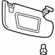 Ford FS7Z-5404104-FB Sunvisor, Charcoal, Passenger Side