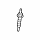 Ford 8E5Z-00812-A Engine Cover Stud Ford 8E5Z-00812-A Engine Cover Stud