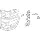 Ford NZ6Z-13404-E Lamp Assembly - Rear, Stop And Flasher