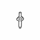 Ford -W720253-S439 Stabilizer Bar Stud, Passenger Side