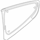 Ford JR3Z-6329710-A Glass - Quarter Window, Rear Passenger Side