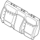 Ford NZ6Z-6066800-A Seat Back Pad, Rear