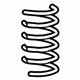 Ford 2L1Z-5560-BA Coil Spring, Rear Ford 2L1Z-5560-BA Coil Spring, Rear