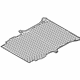 Ford BT1Z-6113046-BA Floor Mat, Rear, Rubber