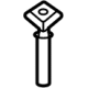 Ford JU5Z-96610A16-AN Sleeve - Headrest Guide