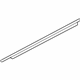 Ford 6E5Z-5425596-D Belt Weatherstrip, Black, Rear Passenger Side