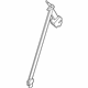 Ford FT4Z-58611B68-GA Lap & Shoulder Belt, Rear Passenger Side