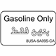 Ford 8U5Z-9A095-C Fuel Label Ford 8U5Z-9A095-C Fuel Label