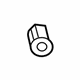 Ford CV6Z-15K861-AB Parking Sensor Inner Support, Rear Center Ford CV6Z-15K861-AB Parking Sensor Inner Support, Rear Center