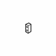 Ford DT1Z-1525030-A Lower Track Stop, Driver Side Ford DT1Z-1525030-A Lower Track Stop, Driver Side