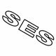 Ford BE8Z-5442528-A Nameplate, Rear Ford BE8Z-5442528-A Nameplate, Rear