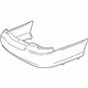 Ford 3W1Z-17K835-FA Bumper Cover, Rear Ford 3W1Z-17K835-FA Bumper Cover, Rear
