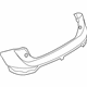 Ford EJ7Z-17810-ACPTM Bumper Cover, Rear Ford EJ7Z-17810-ACPTM Bumper Cover, Rear