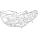 Ford RB5Z-13008-A Lamp Assembly Ford RB5Z-13008-A Lamp Assembly