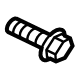 Ford -W720434-S450 Power Steering Cooler Mount Bolt Ford -W720434-S450 Power Steering Cooler Mount Bolt