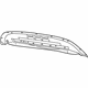 Ford 3F1Z-8327-AA Lower Deflector, Front Ford 3F1Z-8327-AA Lower Deflector, Front