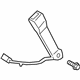 Ford JL1Z-7861202-AG Buckle, Black, Front Passenger Side