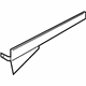 Ford 7T4Z-7862187-DA Valance, Graystone, Front Inner Driver Side Ford 7T4Z-7862187-DA Valance, Graystone, Front Inner Driver Side