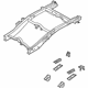 Ford KB3Z-5F040-C Rear Frame Ford KB3Z-5F040-C Rear Frame