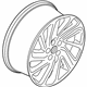 Ford LJ7Z-1007-A Wheel, Alloy